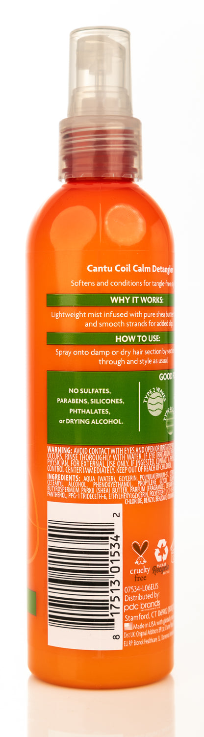 Cantu Shea Butter Coil Calm Detangler 237 Ml