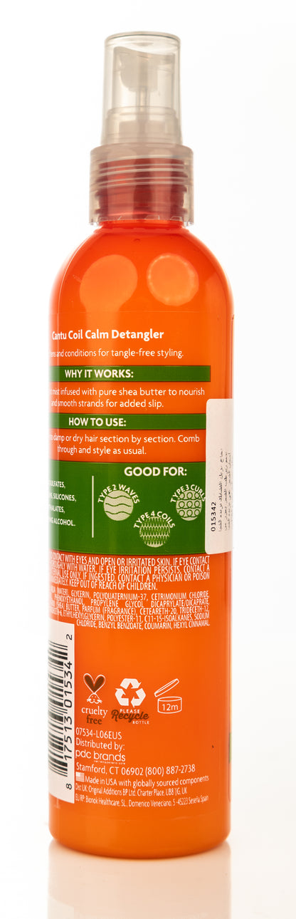 Cantu Shea Butter Coil Calm Detangler 237 Ml