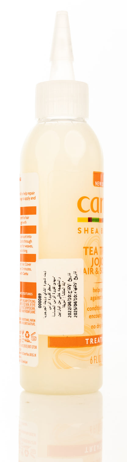 Cantu Shea Butter Tea Tree & Jojoba Hair & Scalp Oil 180 Ml