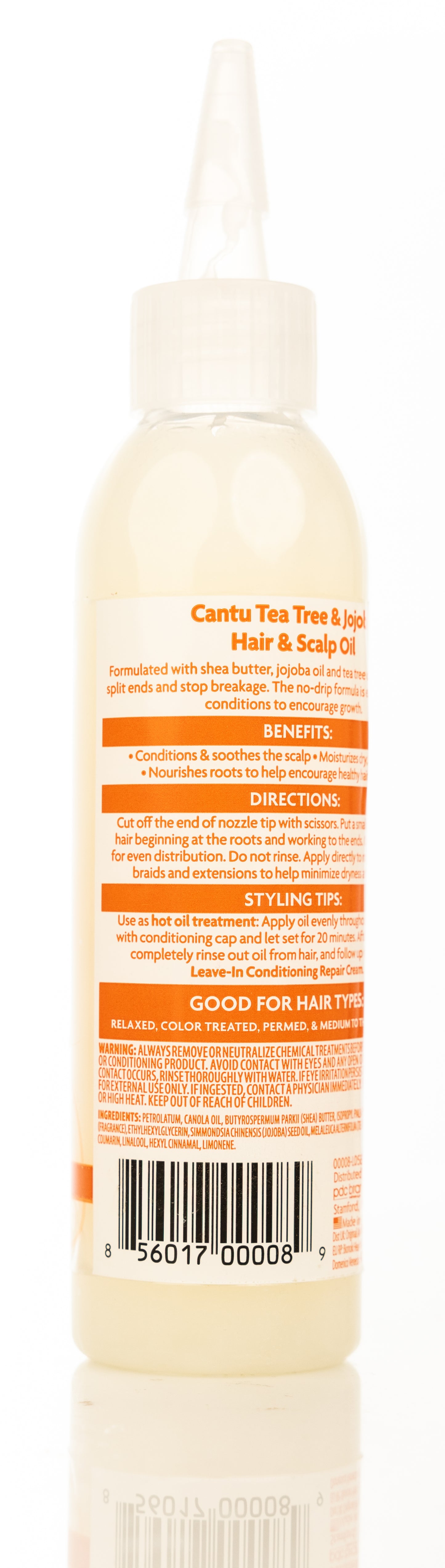 Cantu Shea Butter Tea Tree & Jojoba Hair & Scalp Oil 180 Ml