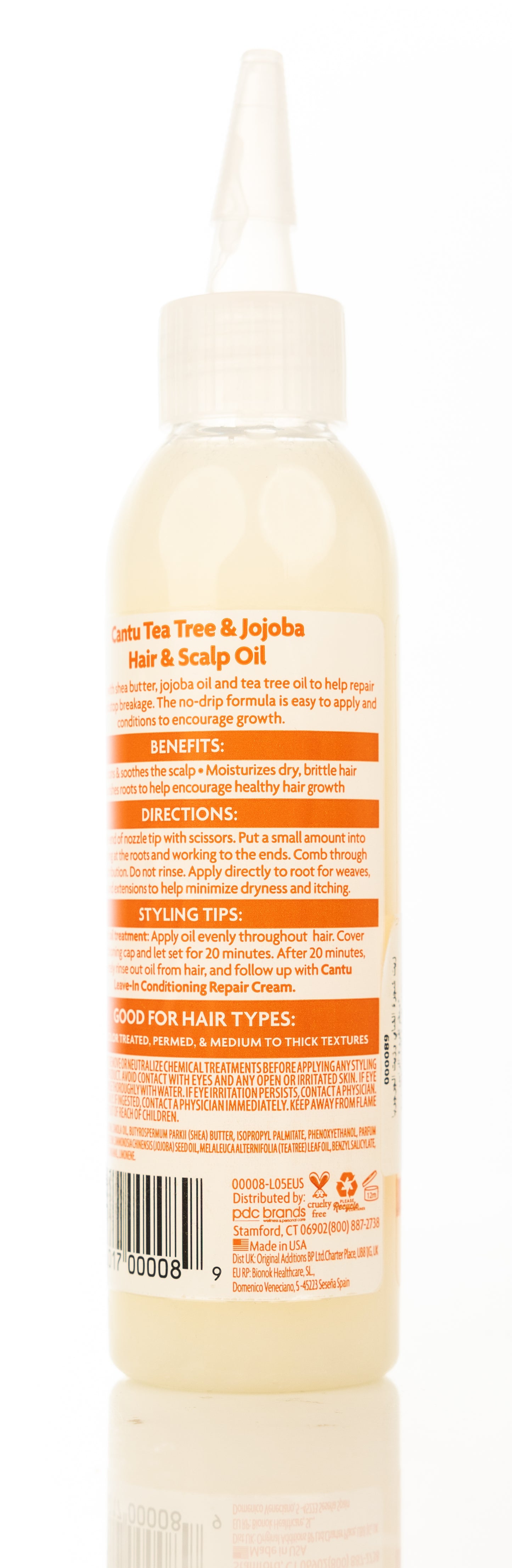 Cantu Shea Butter Tea Tree & Jojoba Hair & Scalp Oil 180 Ml