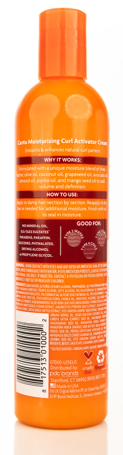 Cantu Shea Butter Moisturizing Curl Activator Cream 355 Ml