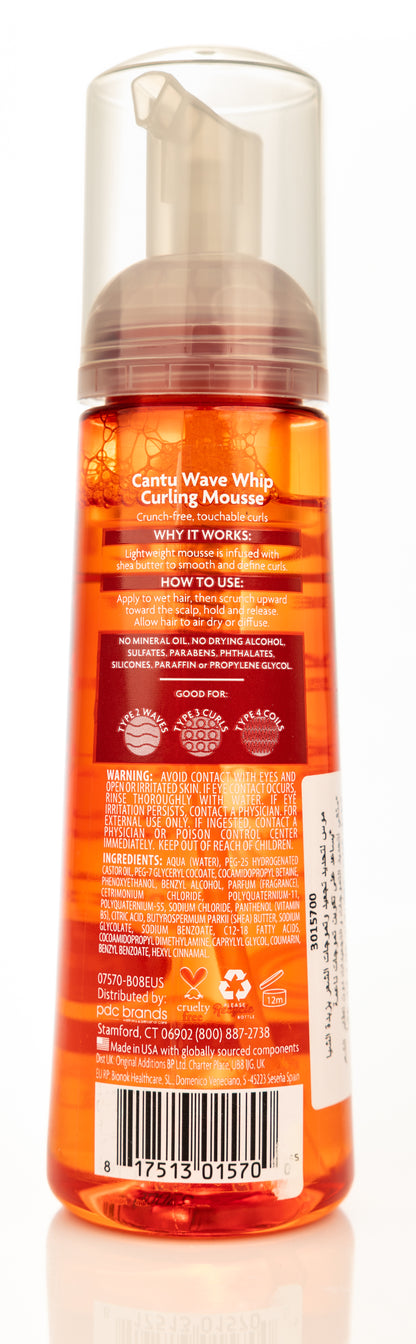 Cantu Shea Butter Wave Whip Curling Mousse 248 Ml