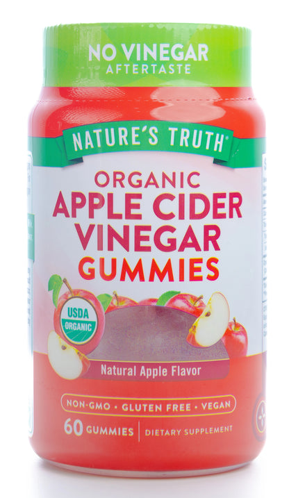 Nature’s Truth Organic Apple Cider Vinegar 60Gummies