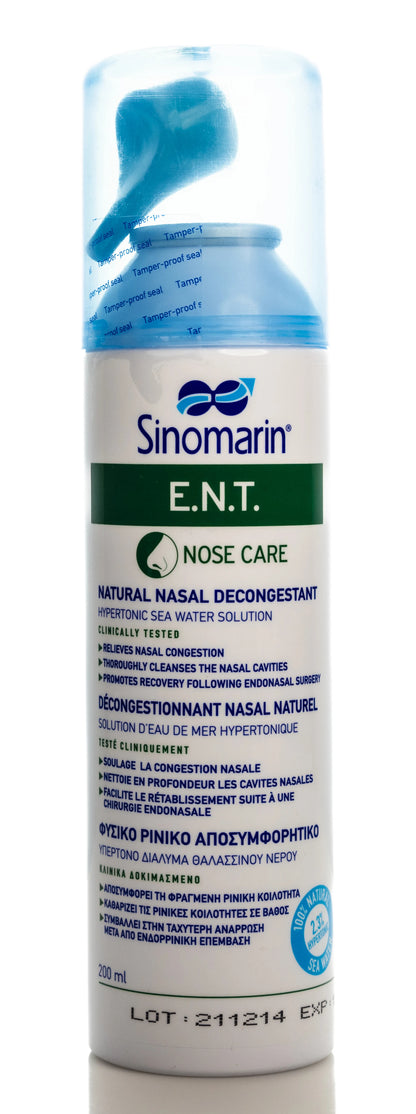 Sinomarin Ent Decongest Spray 200Ml