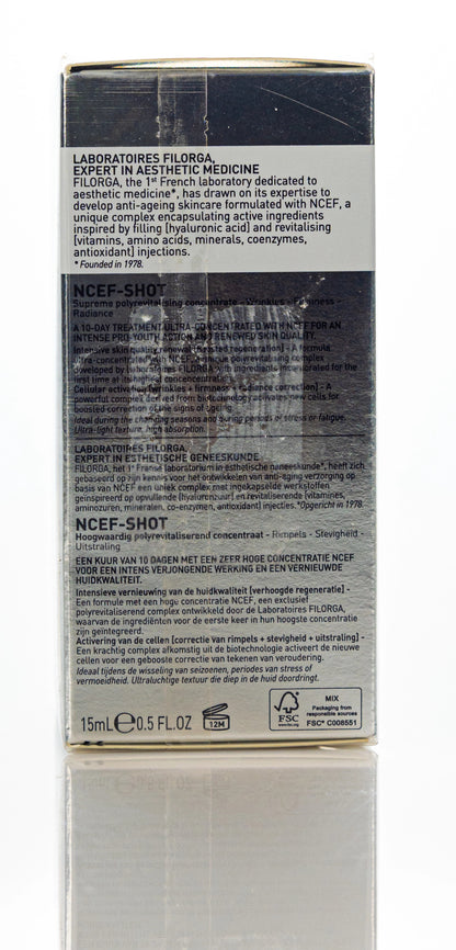 Filorga NCEF-Shot Supreme Polyrevitalising Concentrate Serum 15 Ml