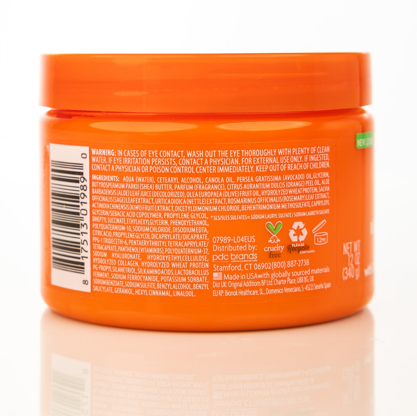 Cantu Avocado Hydrating Repair Leave-In Cream 340 Gm