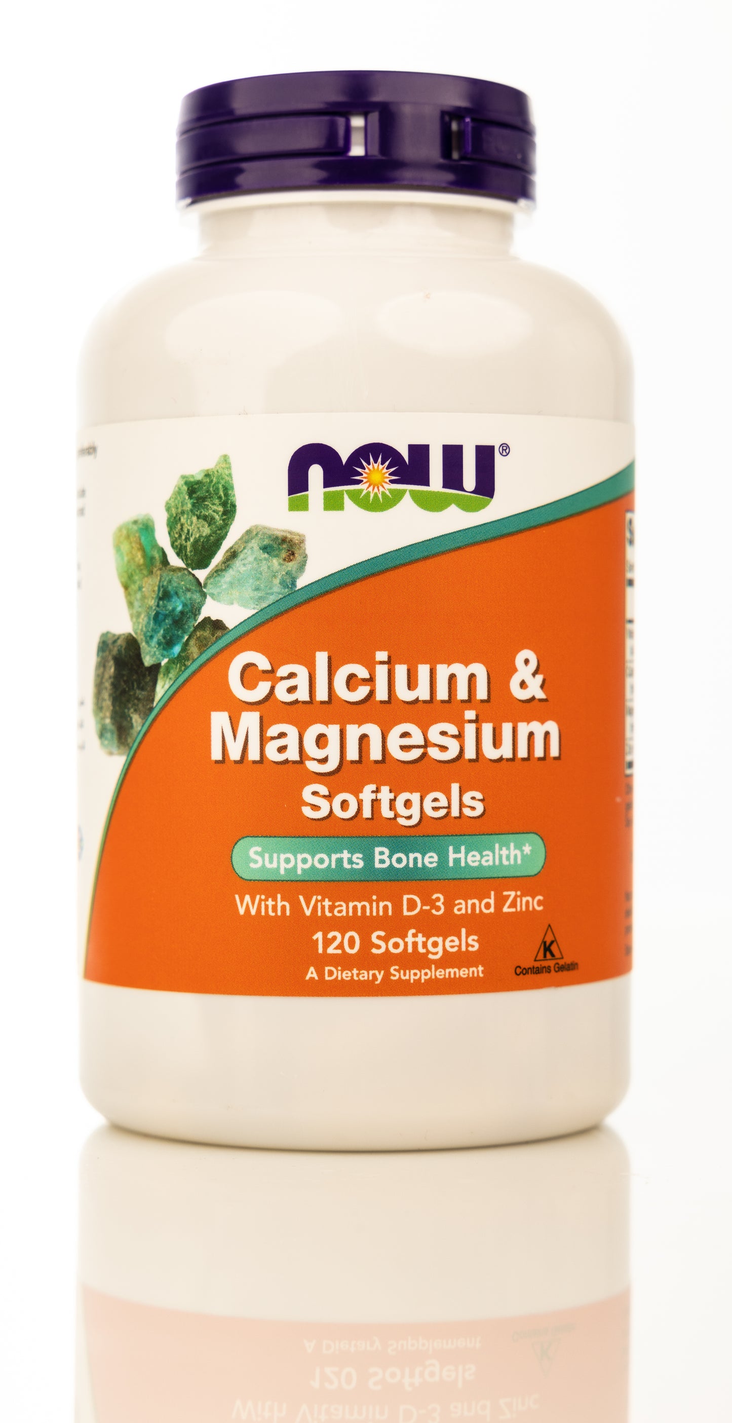 Now Calcium & Magnesium 120 Softgels