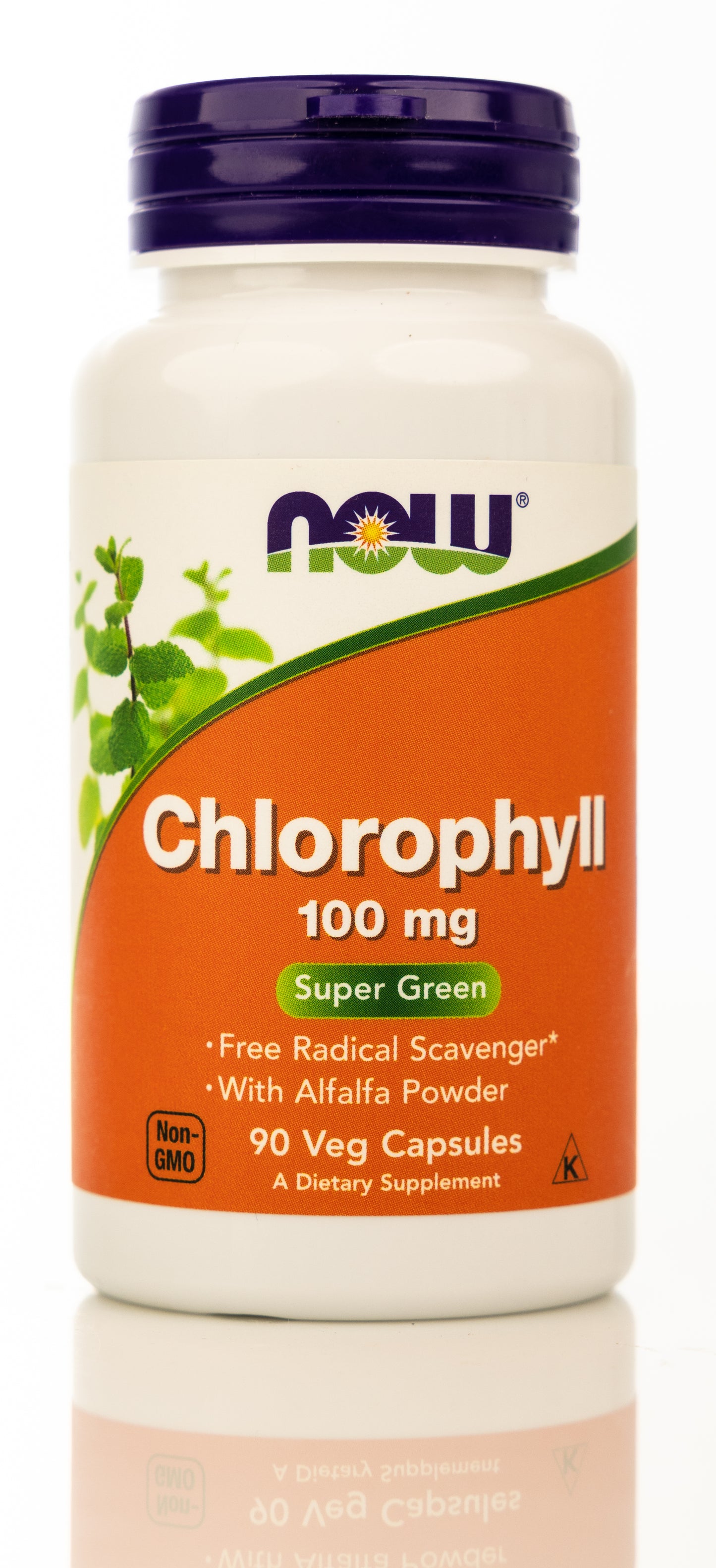 Now Chlorophyll 100mg 90 Veg Capsules