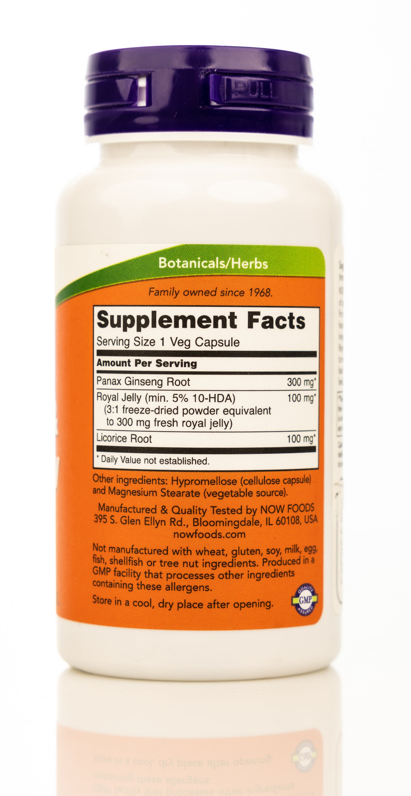Now Ginseng & Royal Jelly 90 Veg Capsules