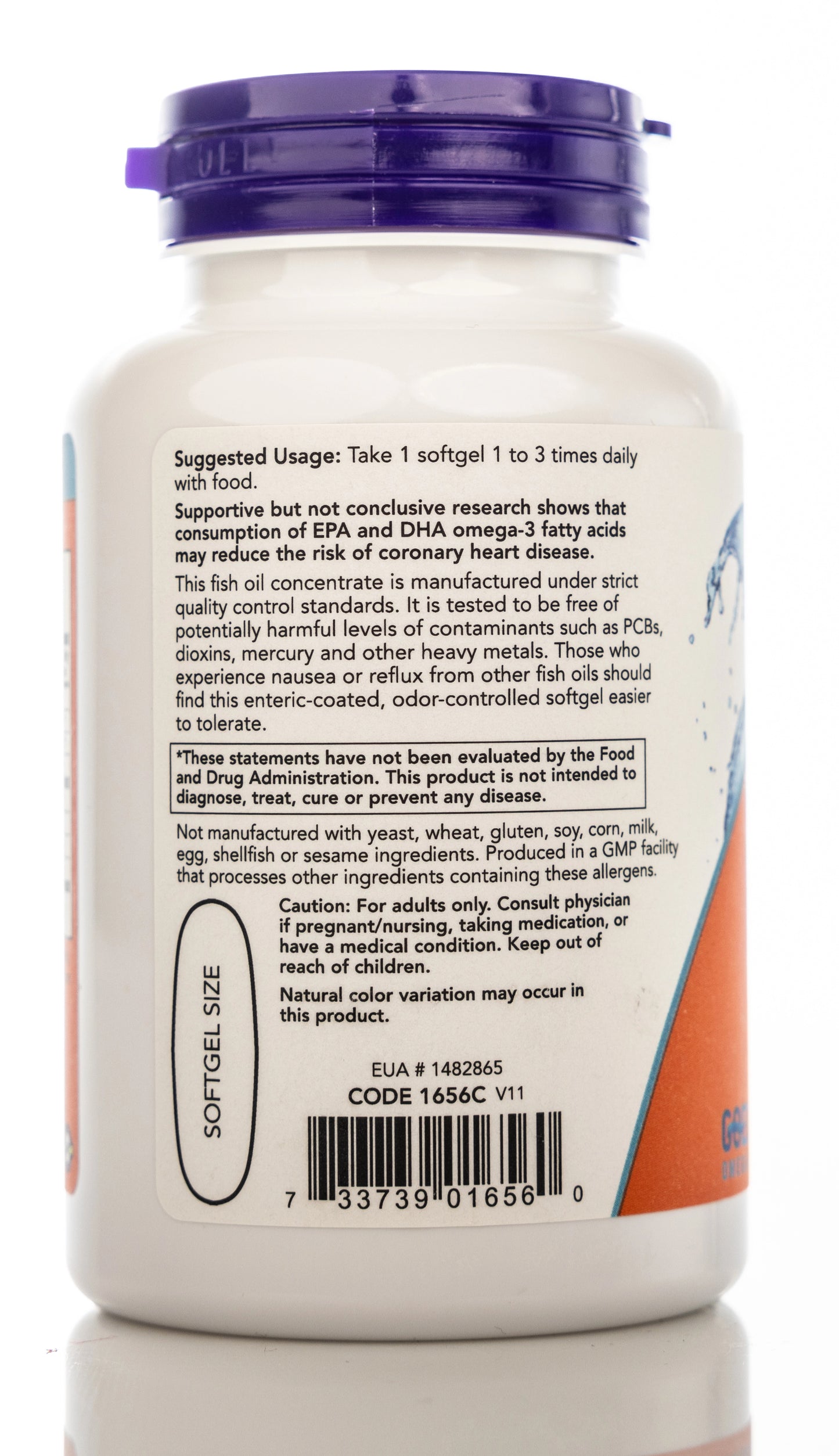 Now Omega-3 90 Softgels