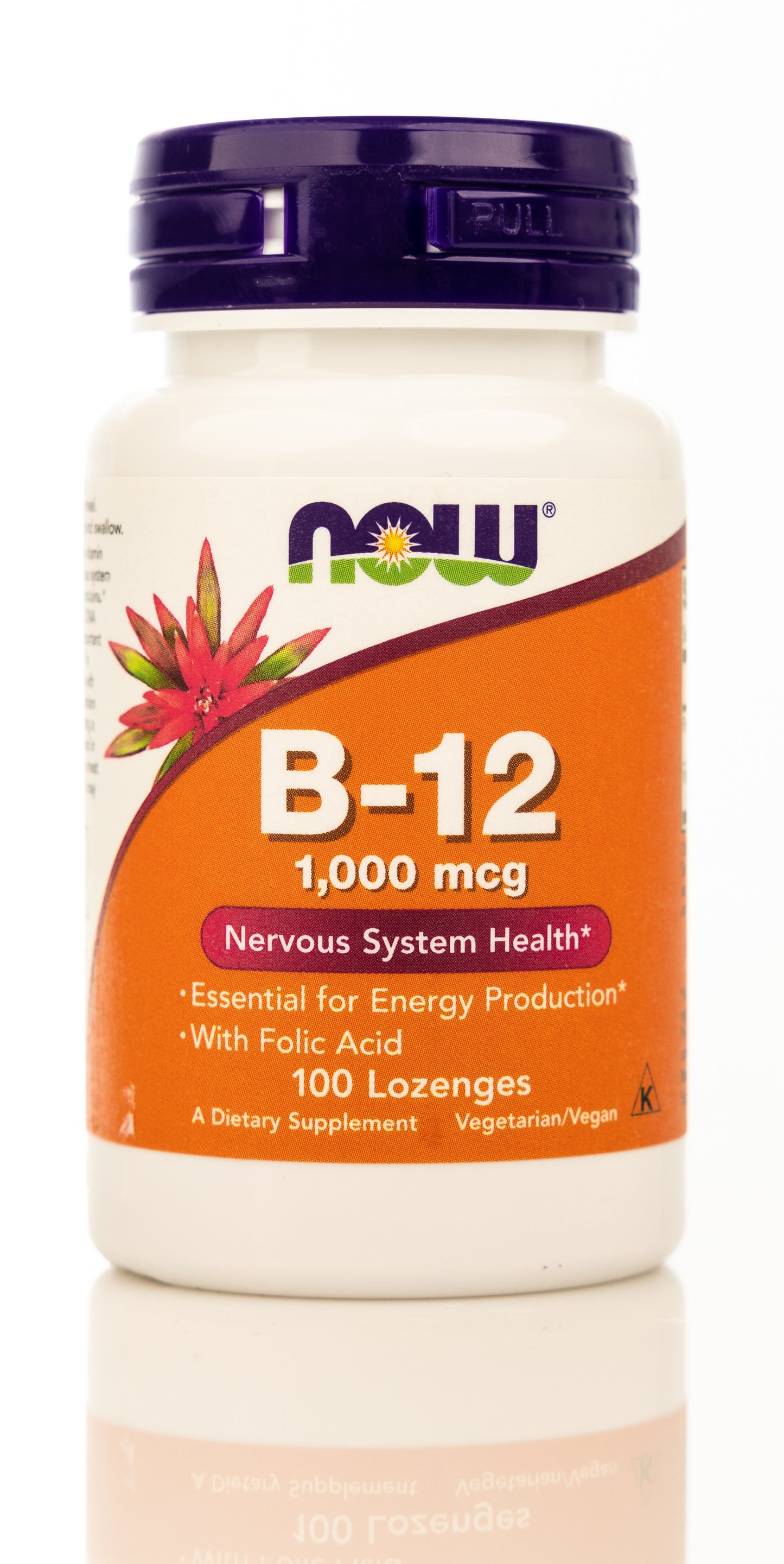 Now B-12 1000 mcg 100 Lozenges