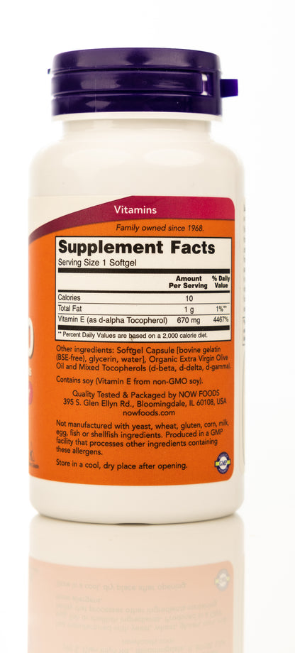 Now E-1000 50 Softgels