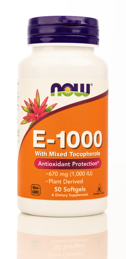 Now E-1000 50 Softgels