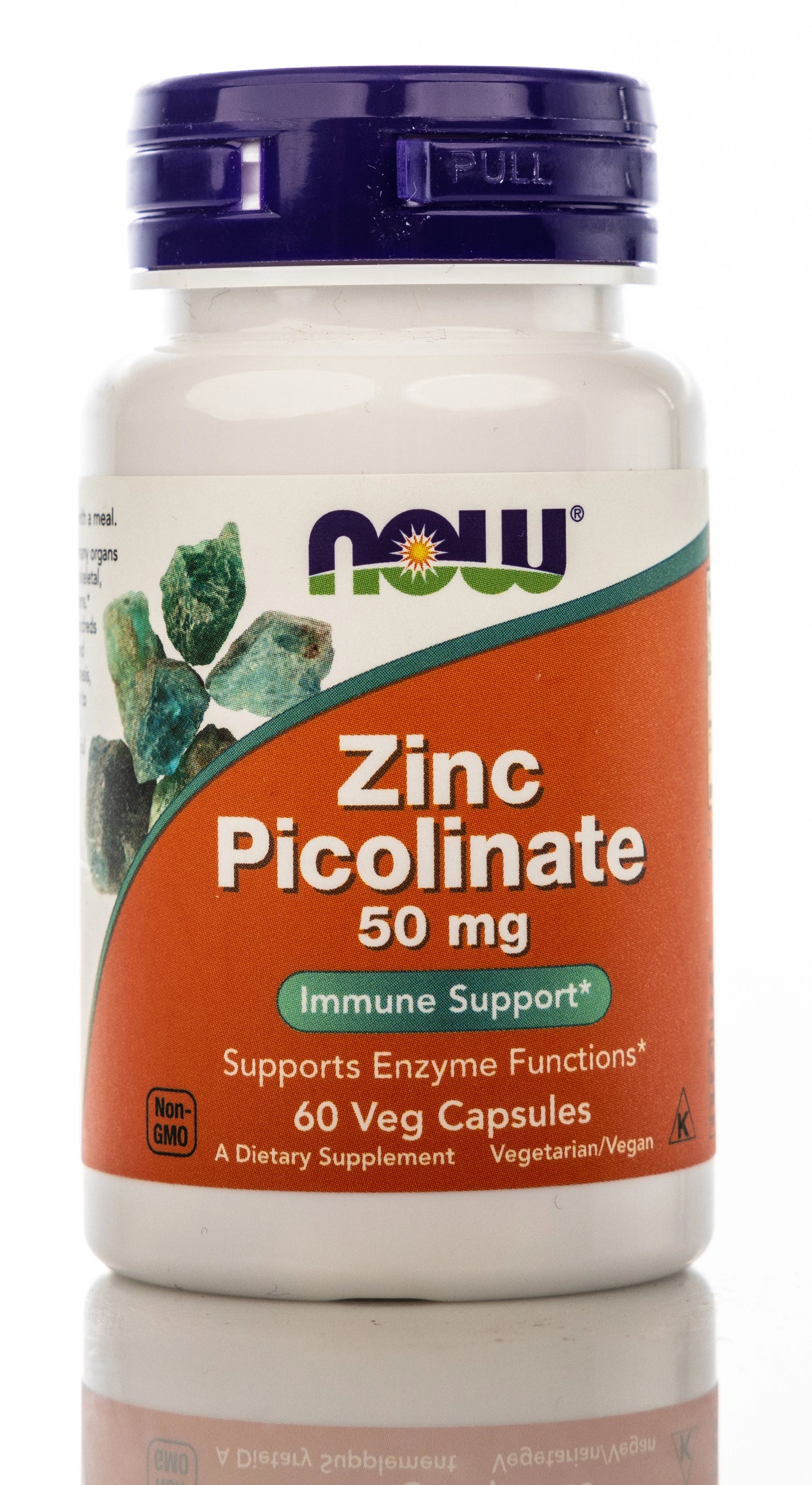 Now Zinc Picolinate 50mg 60 Veg Capsules