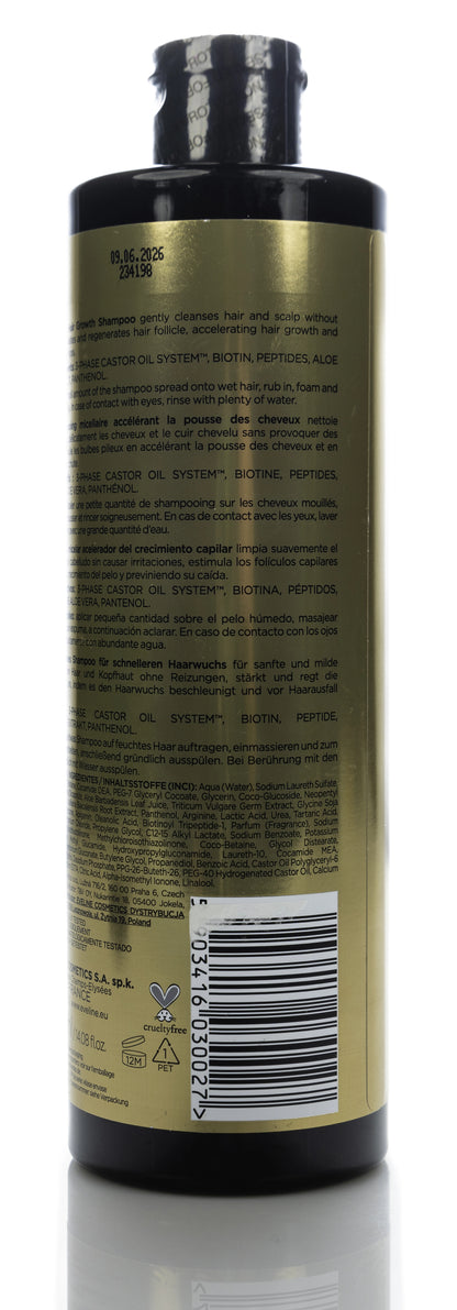 Eveline Hair Clinic Oleo Expert Fast Growth Micellar Shampoo 400 Ml