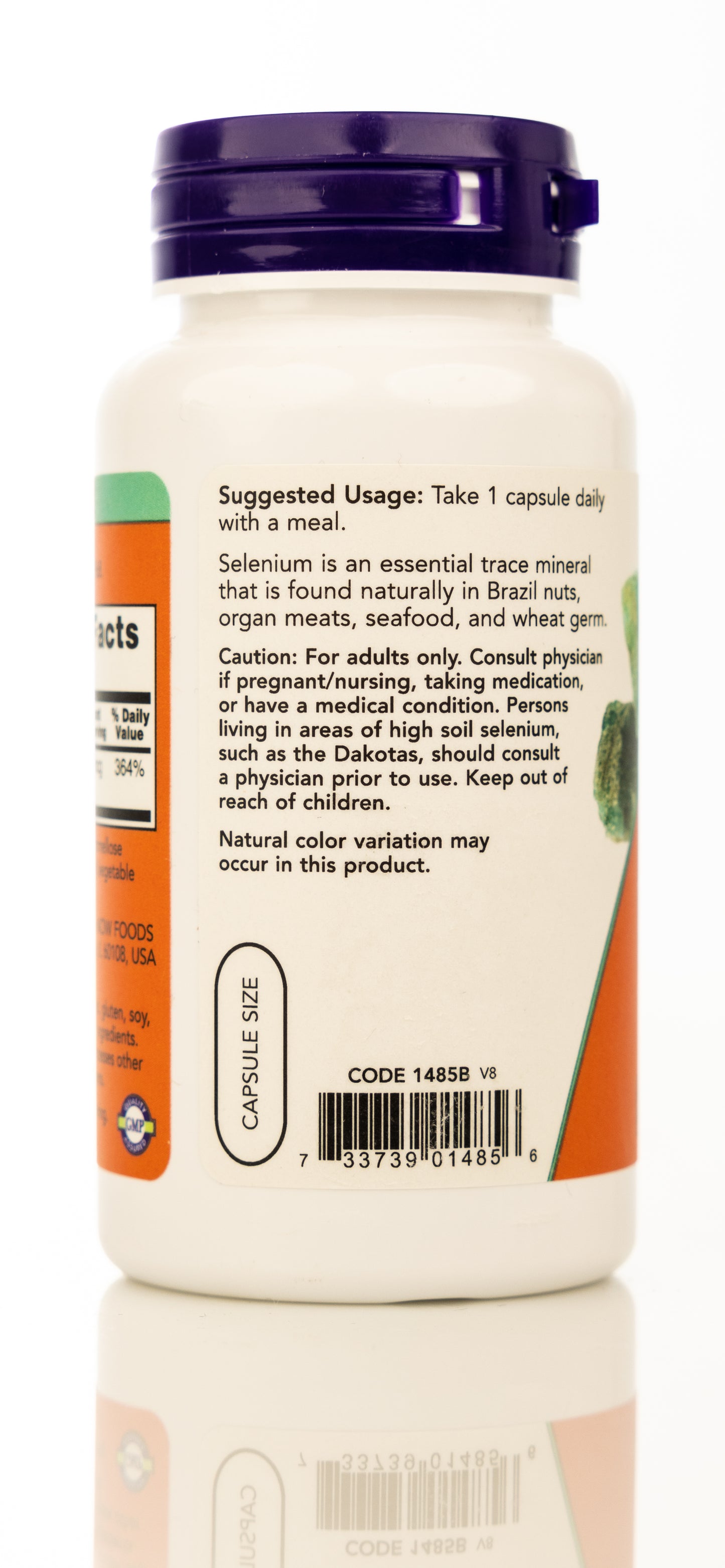 Now Selenium 200mcg 90 Veg Capsules