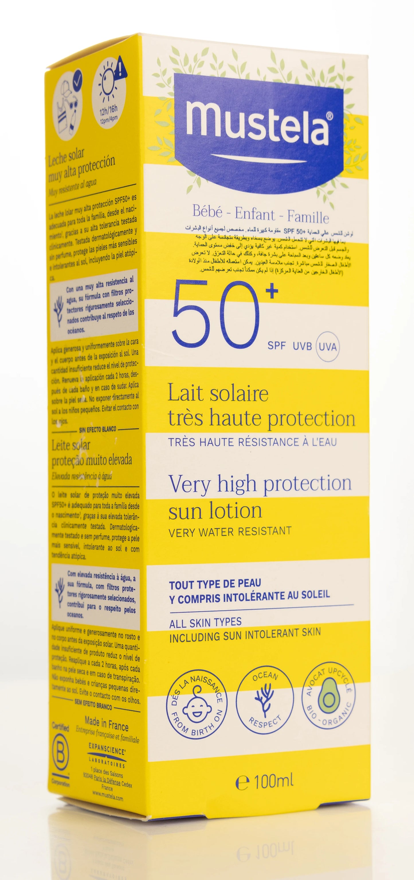 Mustela Very High Protect Spf 50+ Sun Lotion 100 Ml