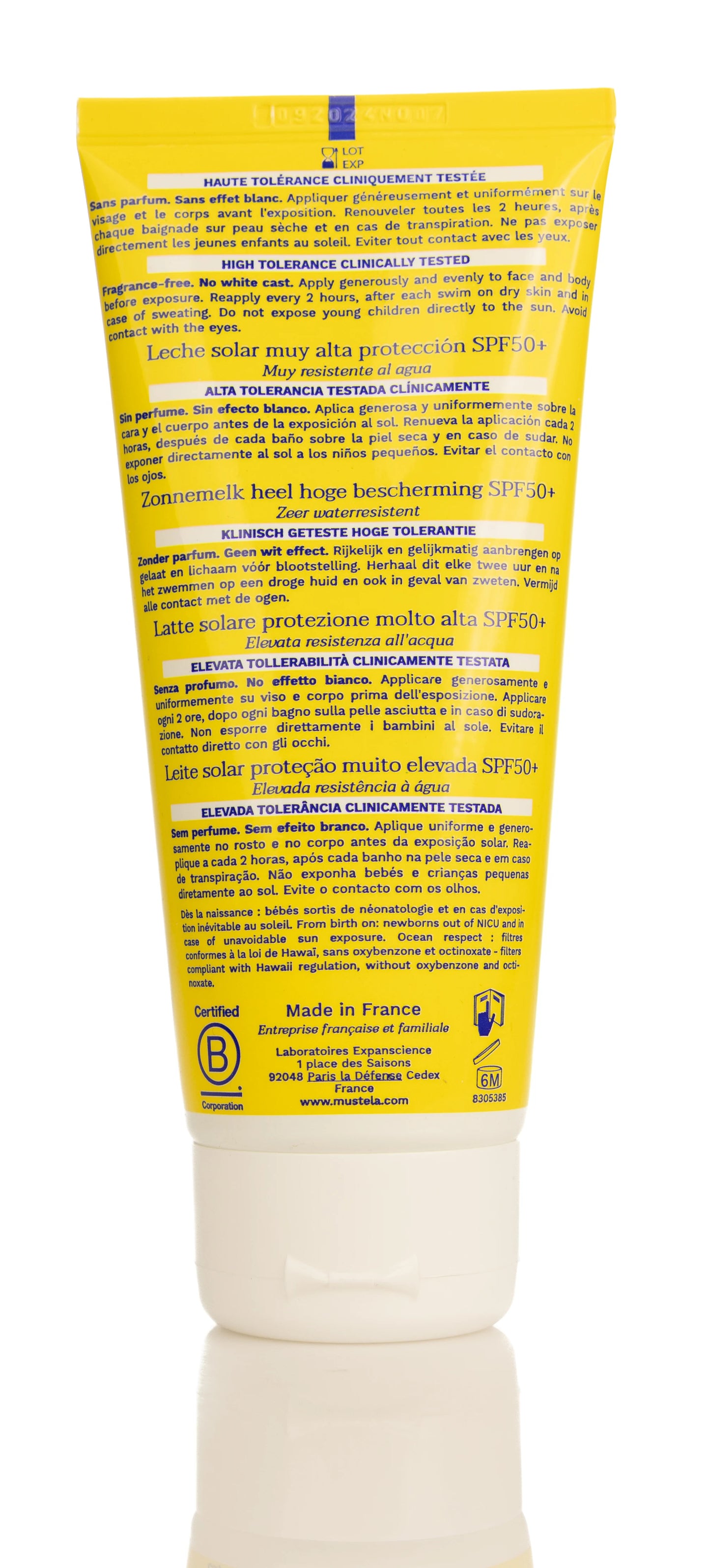 Mustela Very High Protect Spf 50+ Sun Lotion 100 Ml