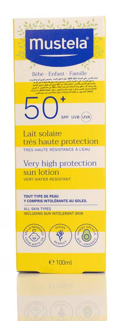 Mustela Very High Protect Spf 50+ Sun Lotion 100 Ml