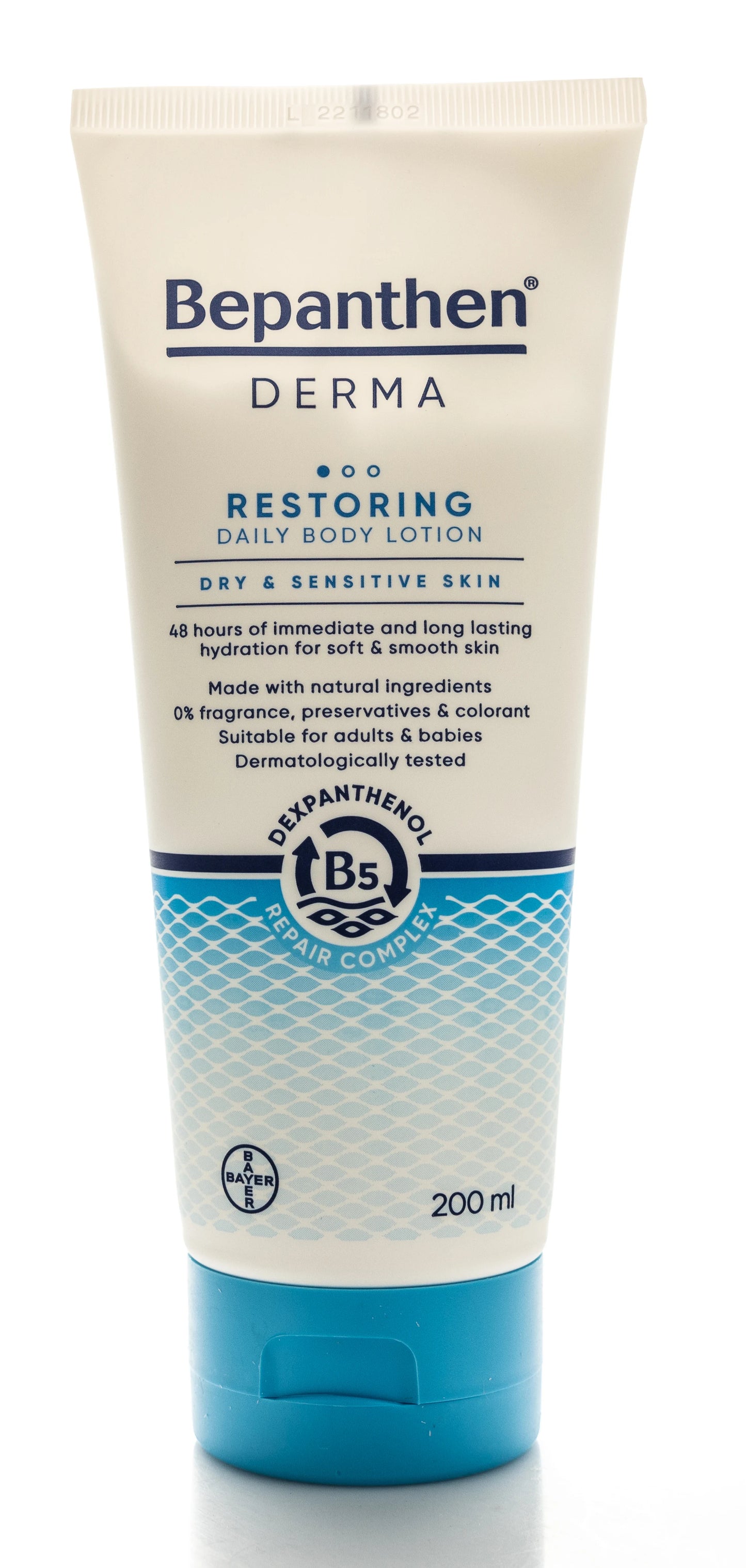 Bepanthen Derma Restoring Daily Body Lotion Dry & Senstive Skin 200 Ml
