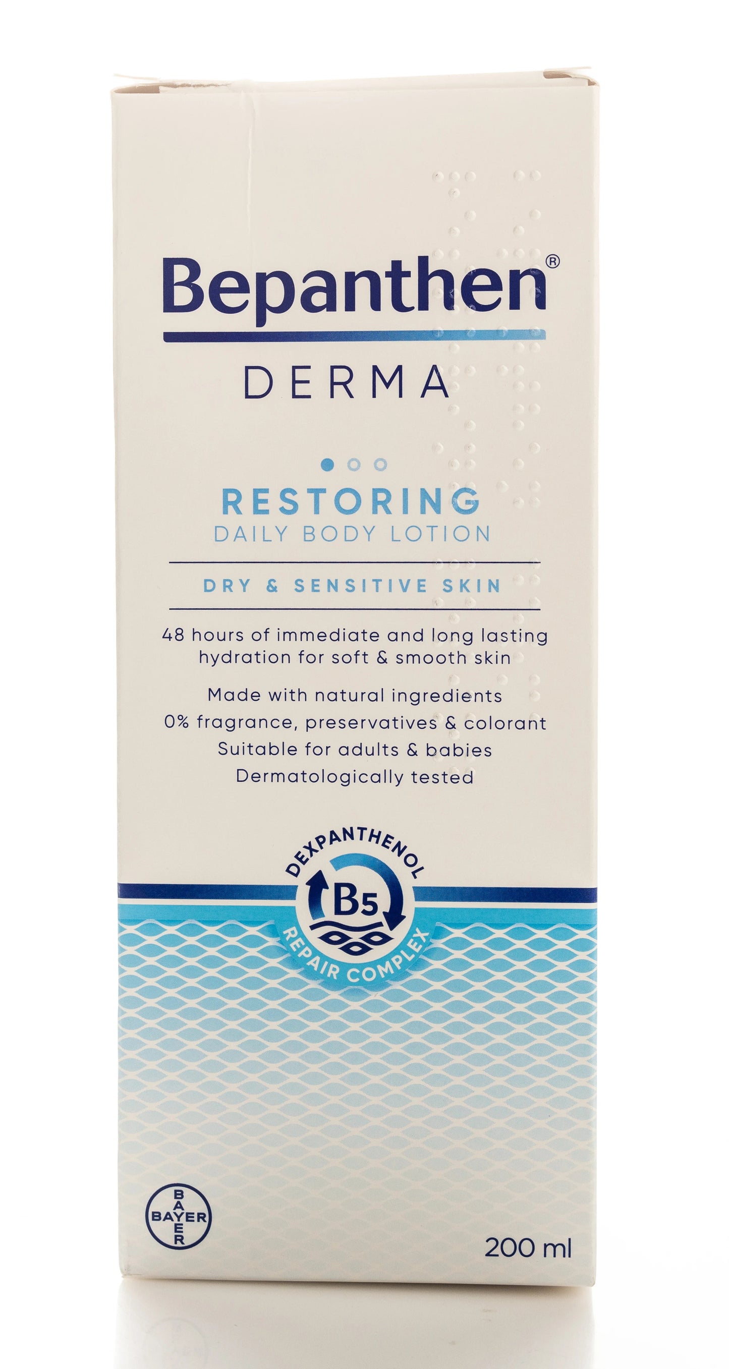 Bepanthen Derma Restoring Daily Body Lotion Dry & Senstive Skin 200 Ml
