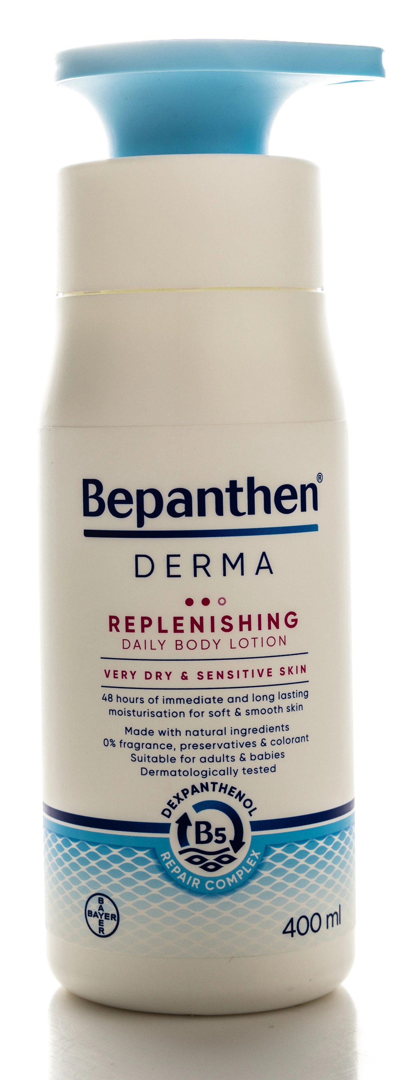 Bepanthen Derma Replenishing Daily Body Lotion Very Dry & Senstive Skin 400 Ml