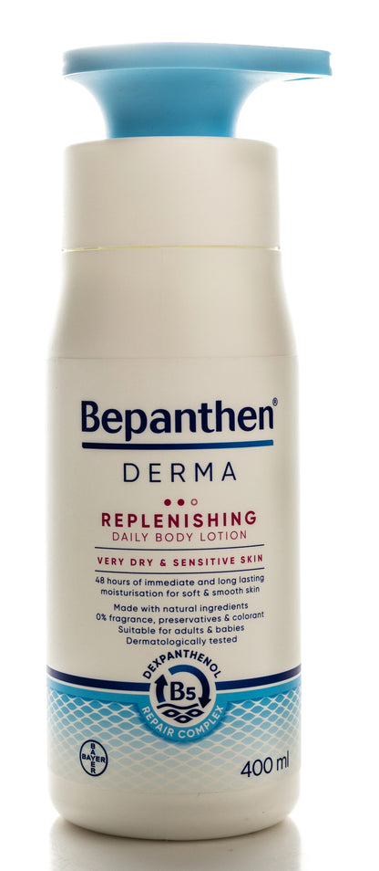 Bepanthen Derma Replenishing Daily Body Lotion Very Dry & Senstive Skin 400 Ml