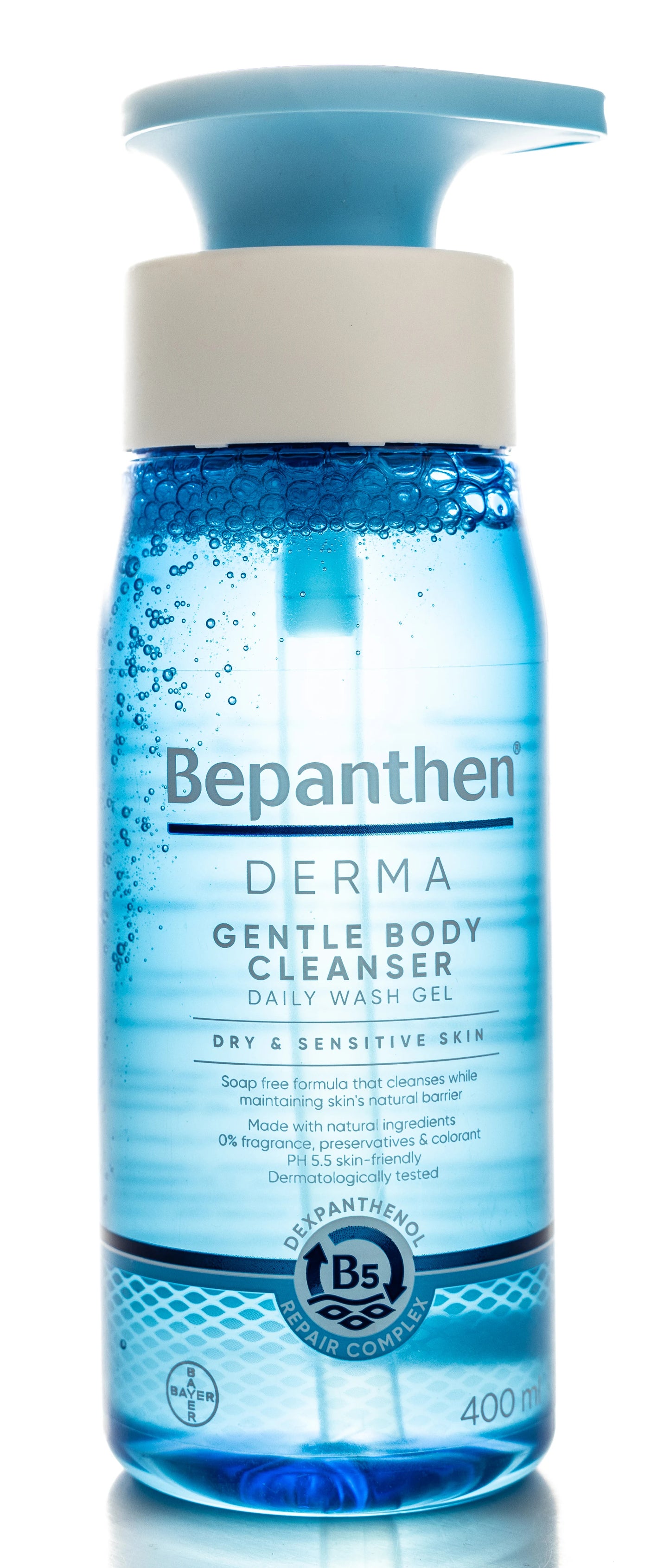 Bepanthen Derma Gentle Body Cleanser Gel Dry & Senstive Skin 400 Ml