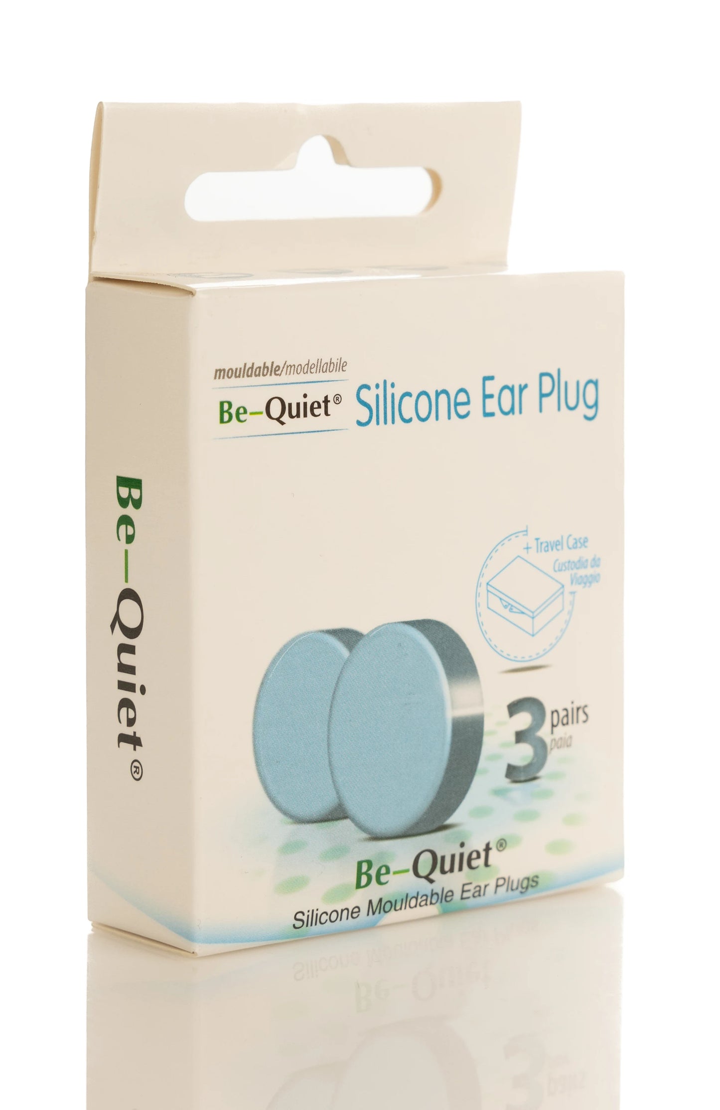 Be-Quiet Silicone Ear Plugs 3 Pairs