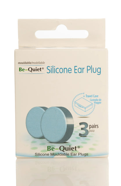 Be-Quiet Silicone Ear Plugs 3 Pairs