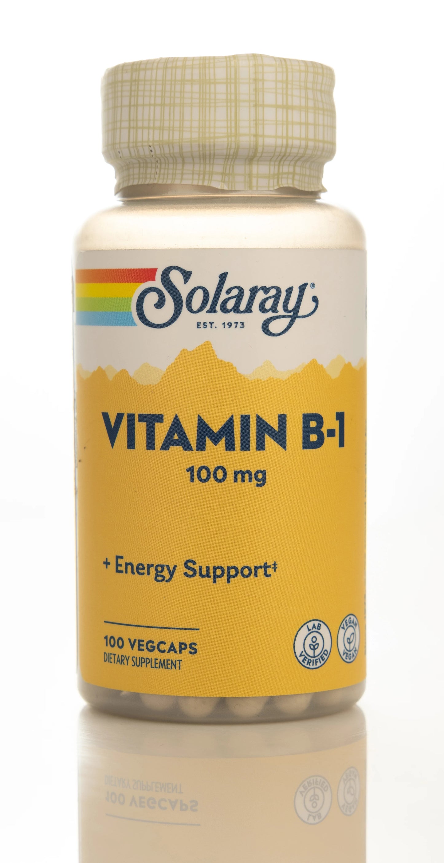 Solaray Vitamin B-6 50mg  60 Capsules