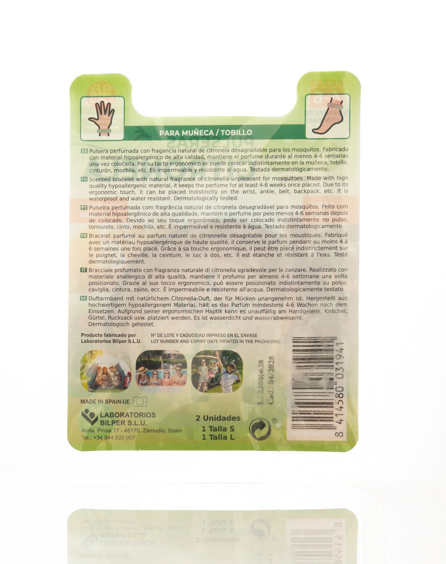 Anti Mosquito Bracelets 2Pcs[S+L][Bacterisan]