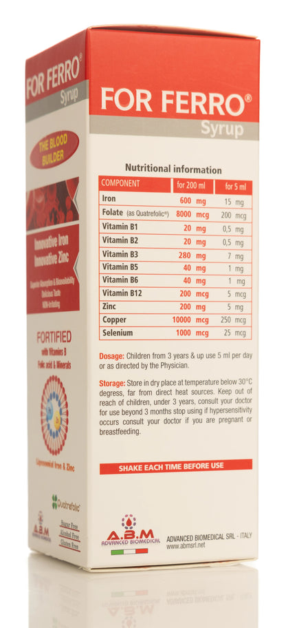 For Ferro Syrup 200Ml