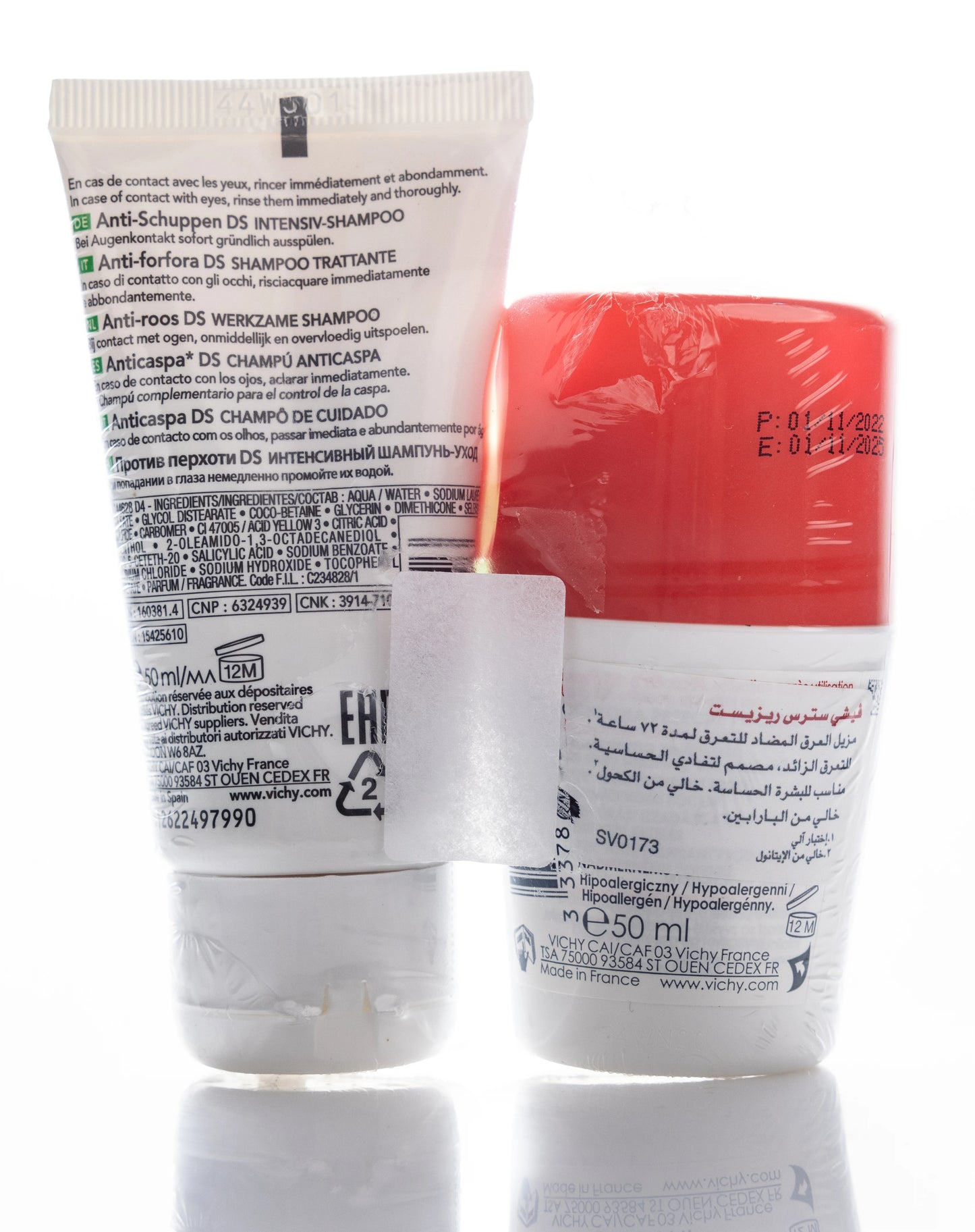 Vichy Deodorant  Roll-On Stress Resist 50 ml + Dandruff Shampoo Offer