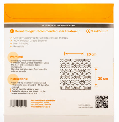 RemeCure Scar XL Silicone Gel Sheet 20 cm