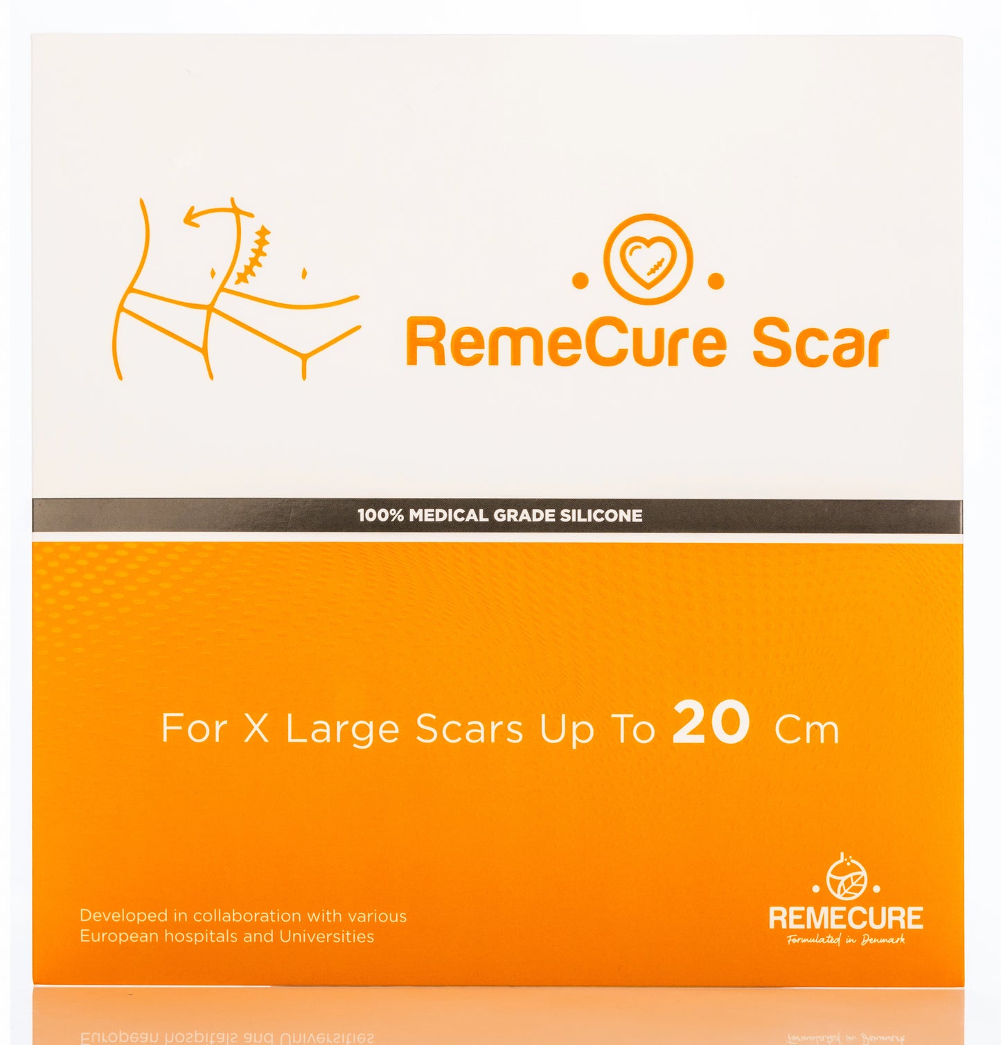 RemeCure Scar XL Silicone Gel Sheet 20 cm