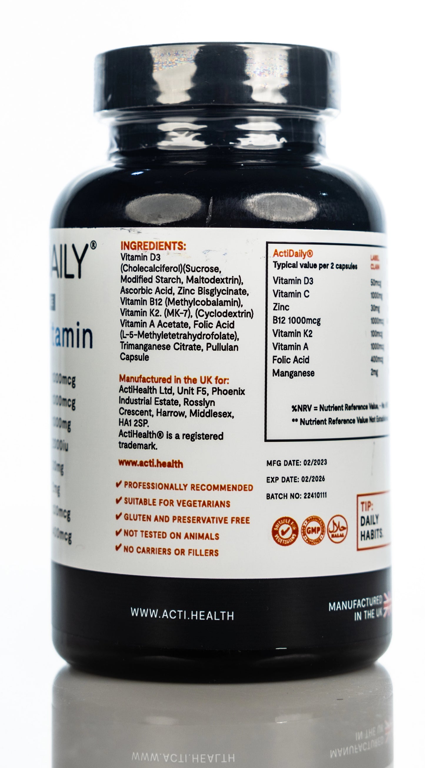 Actidaily Multi-Vitamin 60 Capsule