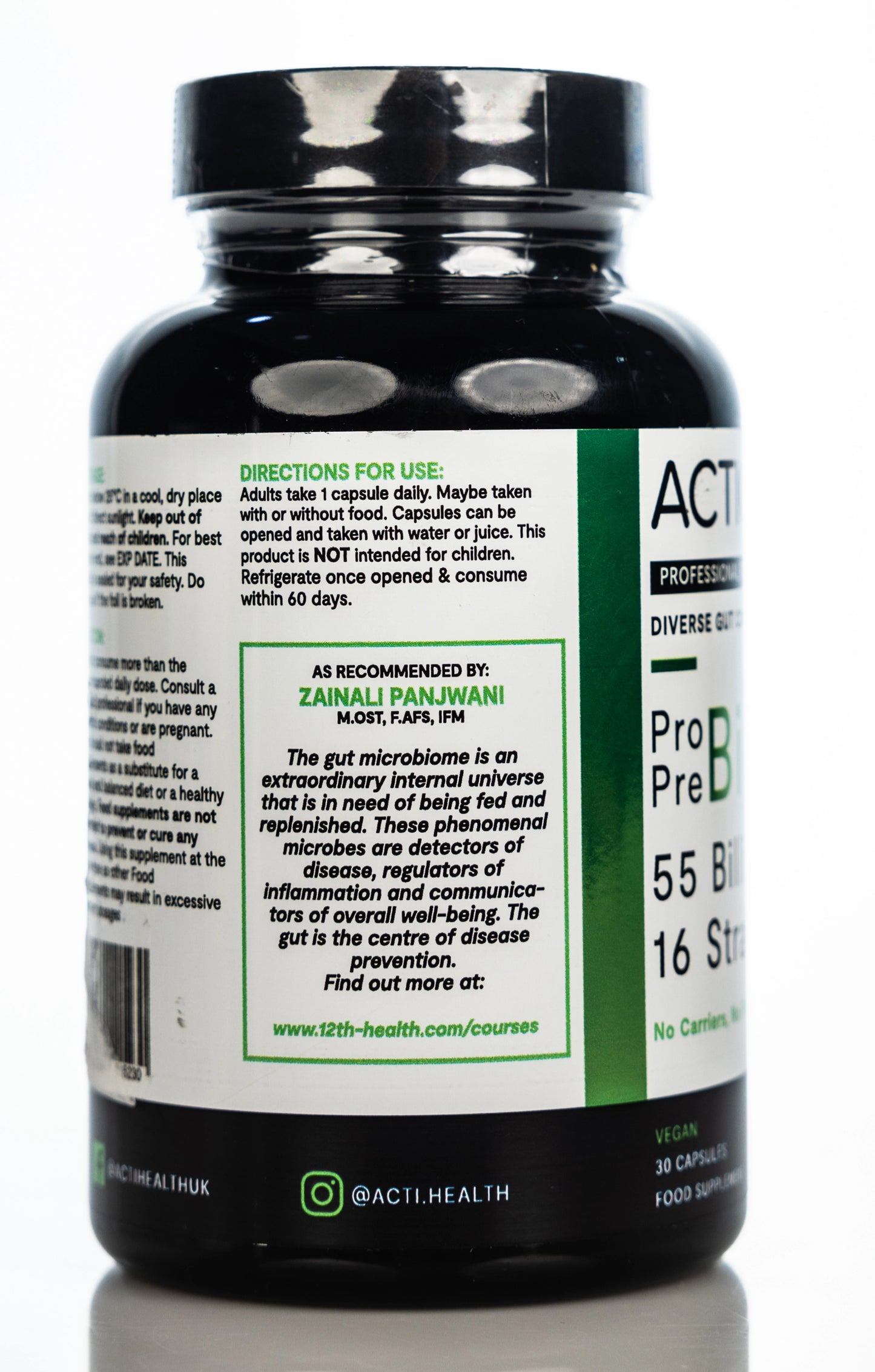 Actigut Pro Pre Biotic 55 Billion 30 Capsule