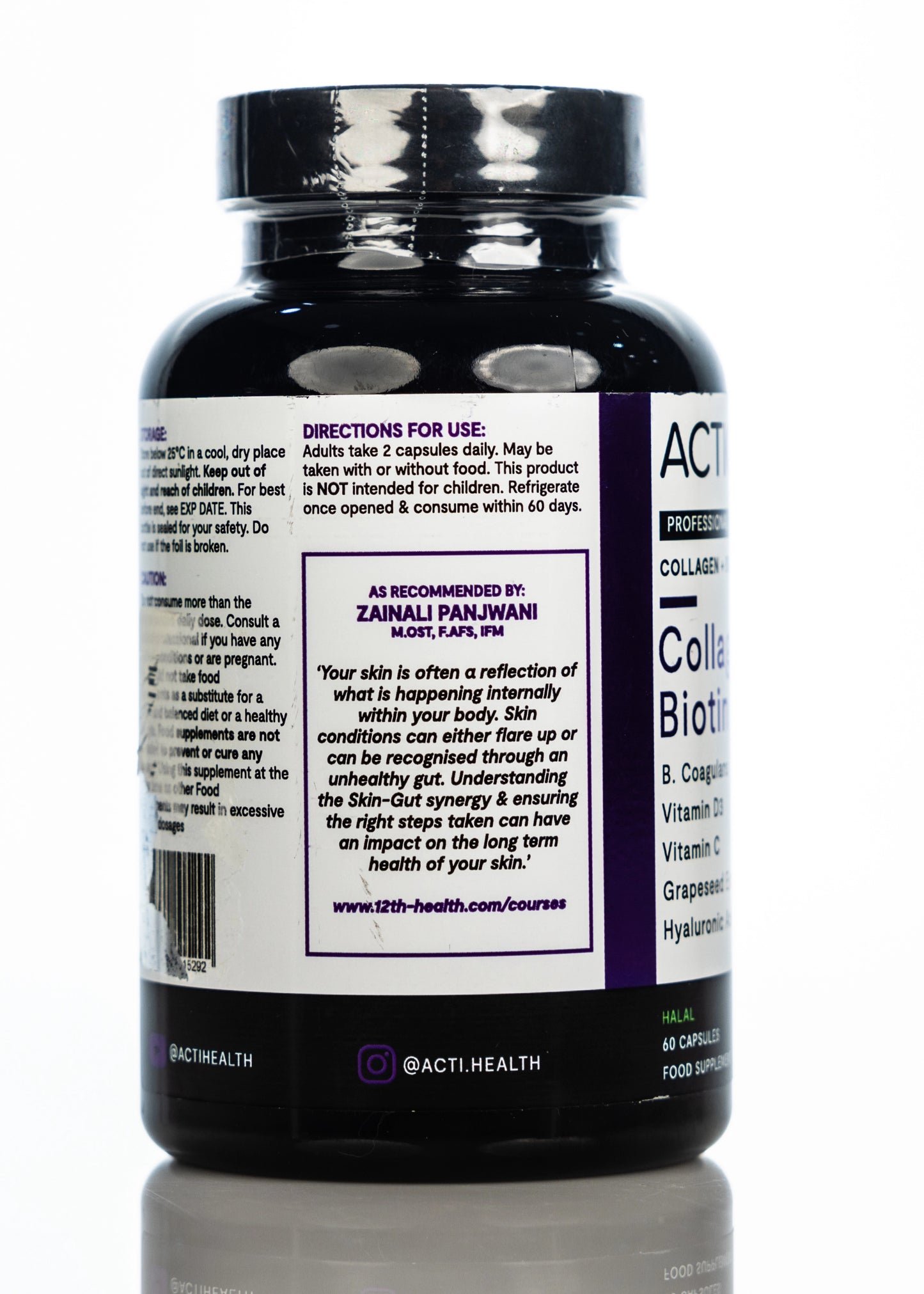 Acticoll+ Collagen 1125mg+Biotin 5000Mcg 60 Capsule