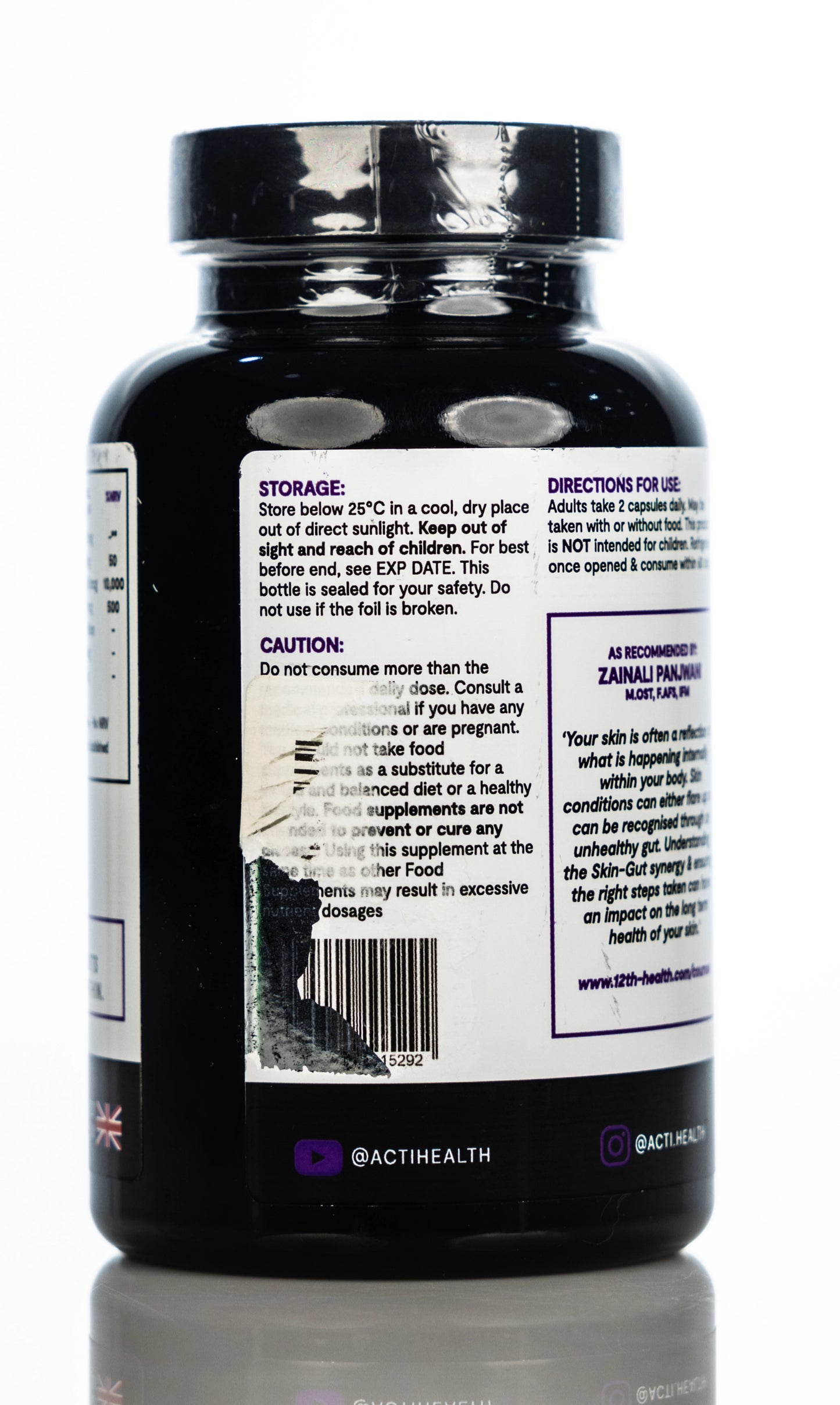 Acticoll+ Collagen 1125mg+Biotin 5000Mcg 60 Capsule