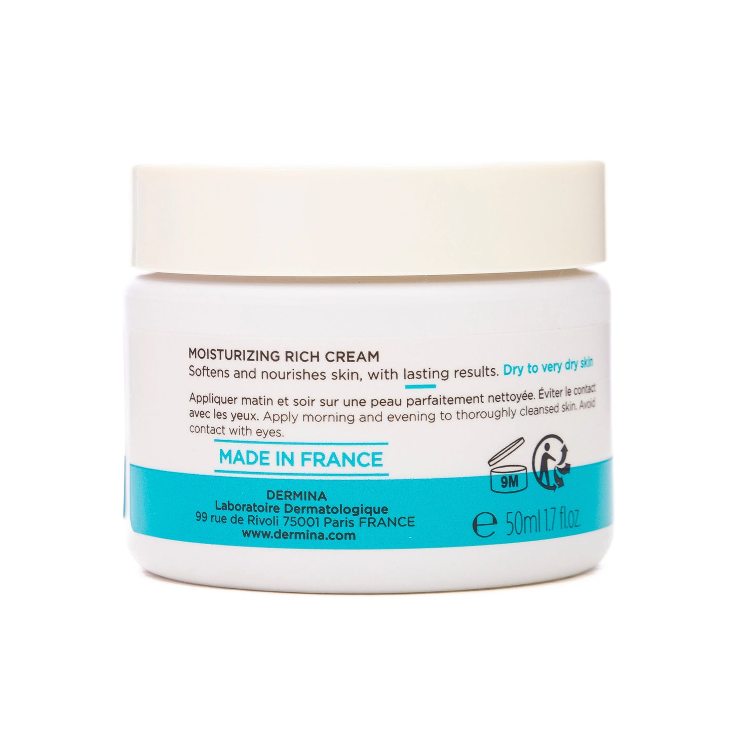 Dermina Hydralina Moisturizing Rich Cream 50 Ml