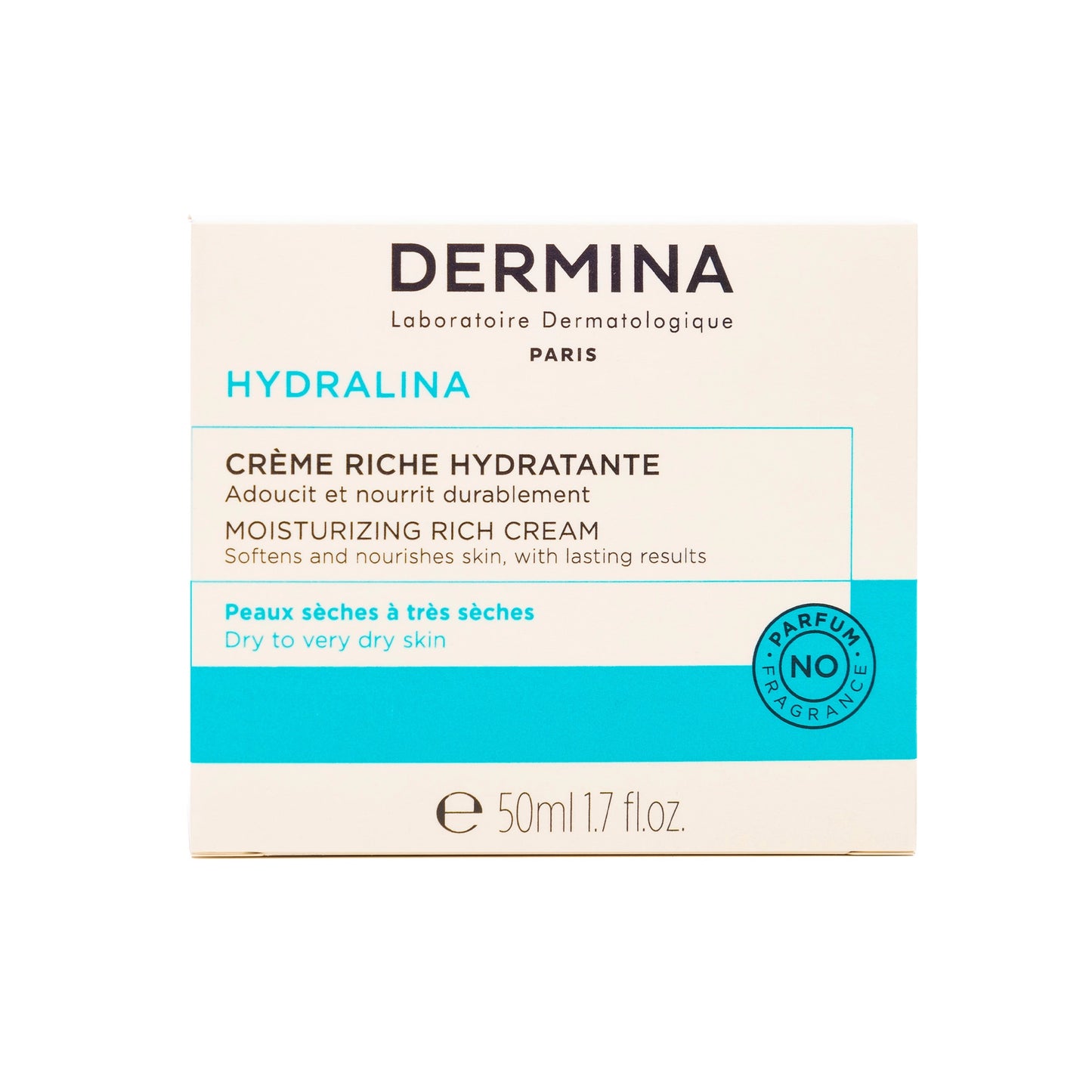 Dermina Hydralina Moisturizing Rich Cream 50 Ml