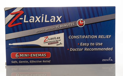 Z-Laxilax Mini Enema 6pieces