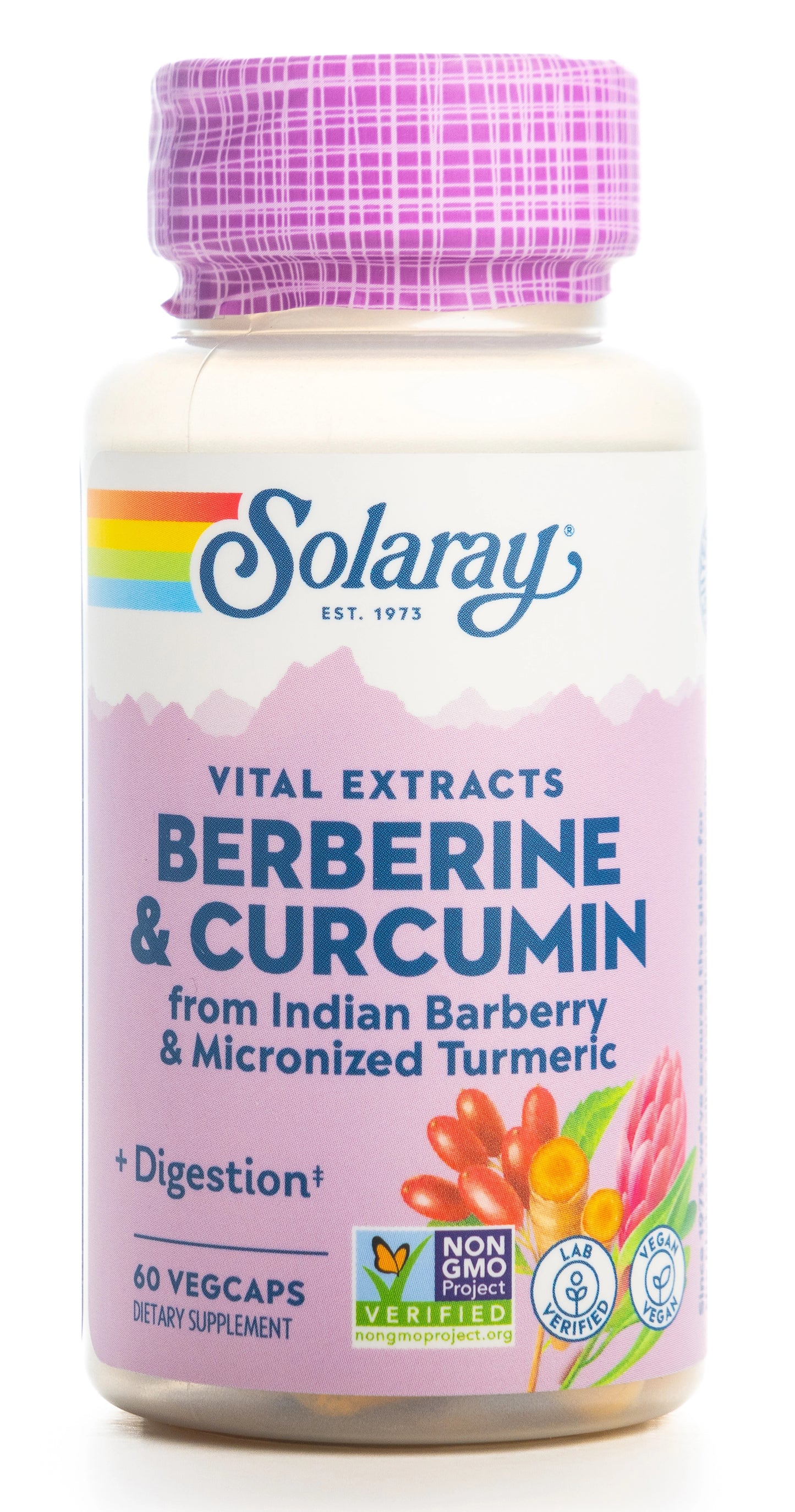 Solaray Berberine & Curcumin 60 Capsules