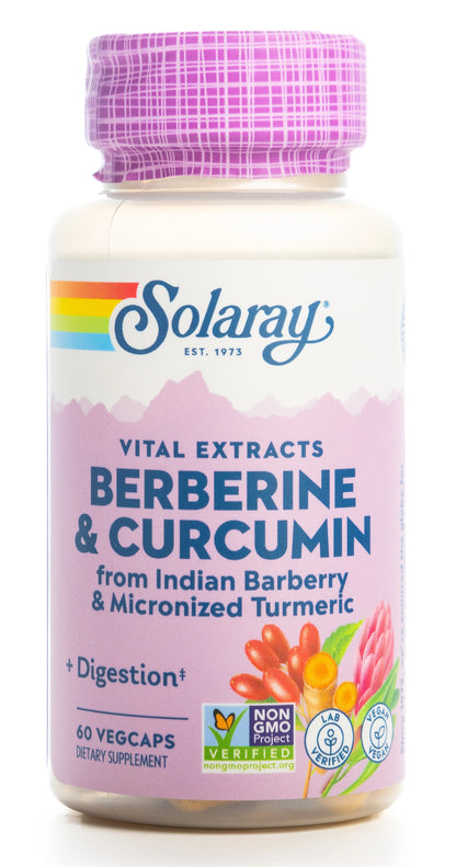 Solaray Berberine & Curcumin 60 Capsules