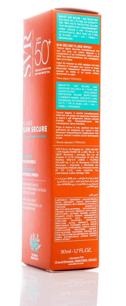 SVR Sun Secure Spf 50+ Fluid 50 ml