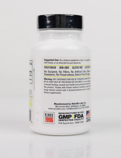 Nutrabio Alpha Lipoic Acid 300mg 90 Veg. Capsules