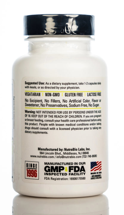 Nutrabio Alpha Lipoic Acid 300mg 90 Veg. Capsules