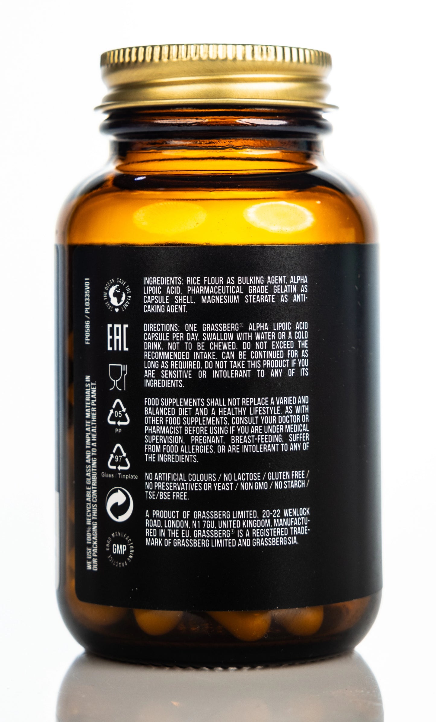 Grassberg Alpha Lipoic Acid 60mg 60 Capsule